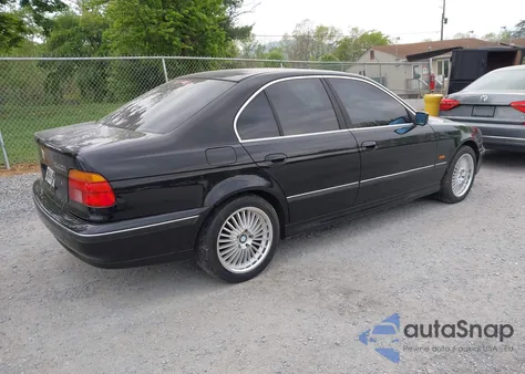 1997 BMW 540Ia из США, поврежденный, VIN WBADE6324VBW51093